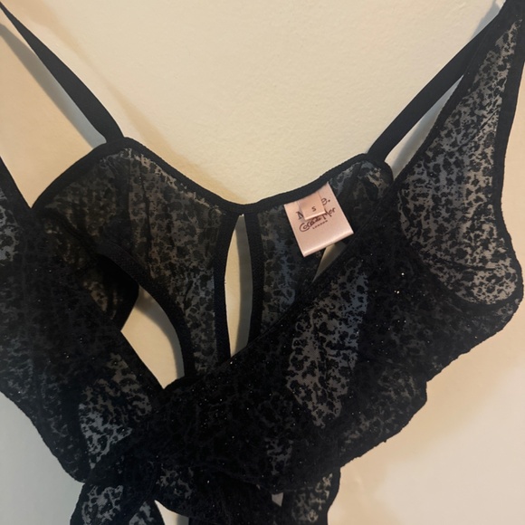 🔥NWOT Coco De Mer Black Ava Bodysuit Small - Picture 8 of 9